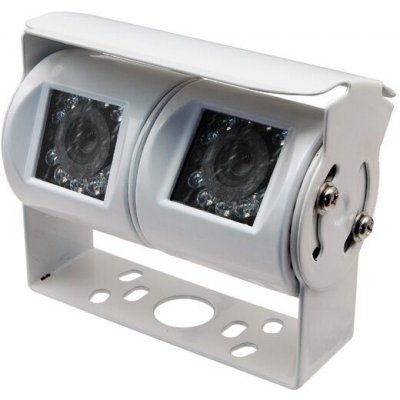 Univerzální dvojitá zadní parkovací kamera G-PARK bílá – Zboží Živě