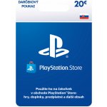 PlayStation dárková karta 20€ – Hledejceny.cz