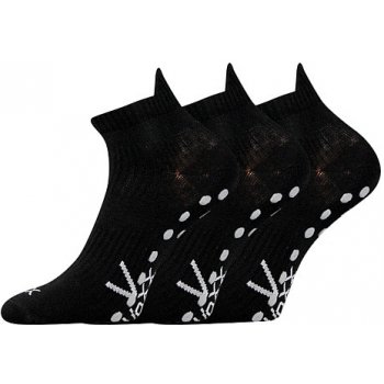 VoXX ponožky joga protiskluzové balení 3 páry Černá