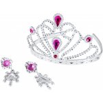 Korunka Princezna s náušnicemi růžová – Zboží Dáma