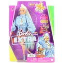 Barbie Extra Vzorovaná modrá sukně s bundou