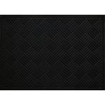 Multyhome Gumová rohož DOORMAT černá 43 x 63 cm