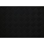 Multyhome Gumová rohož DOORMAT černá 43 x 63 cm – Zboží Mobilmania