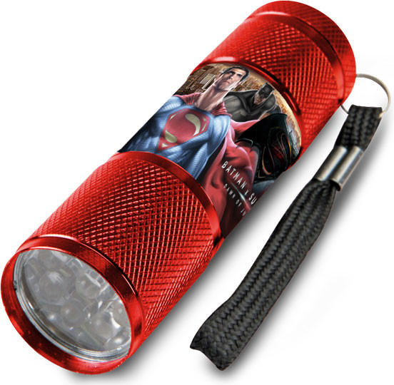 Euroswan Dětská hliníková LED baterka Batman vs. Superman červená Alu 9x2,5  cm od 144 Kč - Heureka.cz