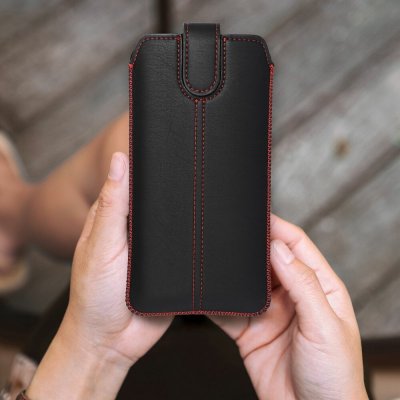 Pouzdro FORCELL M4 Nokia C5, E51, E52, 515 černé – Zboží Živě