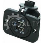 Zásuvka 12V s krytem COMPASS 07392