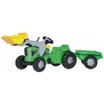 Rolly Toys Rolly Toys Šlapací traktor Rolly Juniors vlečkou červený – Zboží Dáma