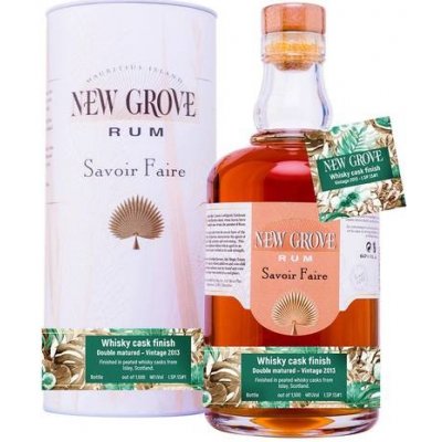 New Grove Savoir Faire 2013 Islay Whisky Finish 46% 0,7 l (tuba)