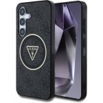 Guess Magnetic IML Metal Glitter 4G Circle Triangle Samsung S25 černé GUHMS25SHG4PRTGK – Hledejceny.cz
