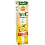 JutaVit Vitamin C 1000 mg šumivé tablety s příchutí citronu 20 ks – Hledejceny.cz