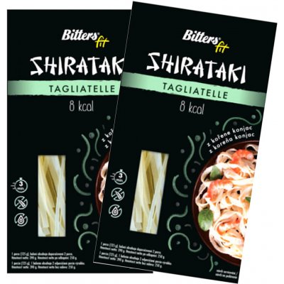 Bitters Shirataki konjakové tagliatelle 2 x 390 g – Zboží Mobilmania