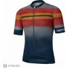 Cyklistický dres Dotout Futura modrá/oranžová