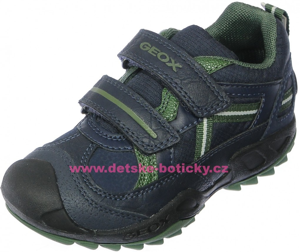 Geox J741VA 0FU54 C4248 navy/green