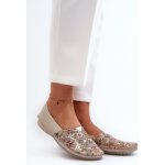 Maciejka Dámské kožené baleríny hnědá 5902040438544 – Zboží Dáma