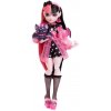 Panenka Mattel Monster High Draculaura Doll With Pink And Black Hair And Pet Bat