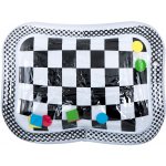 KIK KX6473 nafukovací podložka pro batolata černobílá 2 – Zboží Dáma