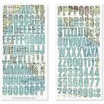 LORA BAILORA Chipboardová abeceda / Compás – Hledejceny.cz