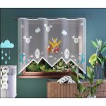 Záclona STRAŠIDÝLKA - 150 x 300 cm – Zboží Mobilmania