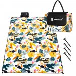 SPRINGOS Pikniková deka 200x150 cm tropický vzor PM042 – Zboží Dáma
