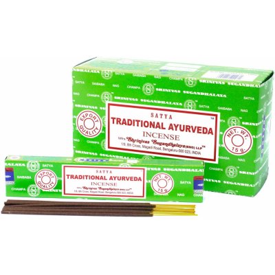 Shrinivas Satya vonné tyčinky Tradiční Ayurveda 15 g – Zboží Dáma