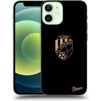 Picasee silikonové Apple iPhone 12 mini - FC Viktoria Plzeň I černé