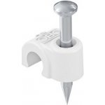 Kabelová příchytka OBO 2004 18 RW d=4mm L18 bílá 2225220 (200ks) – Hledejceny.cz