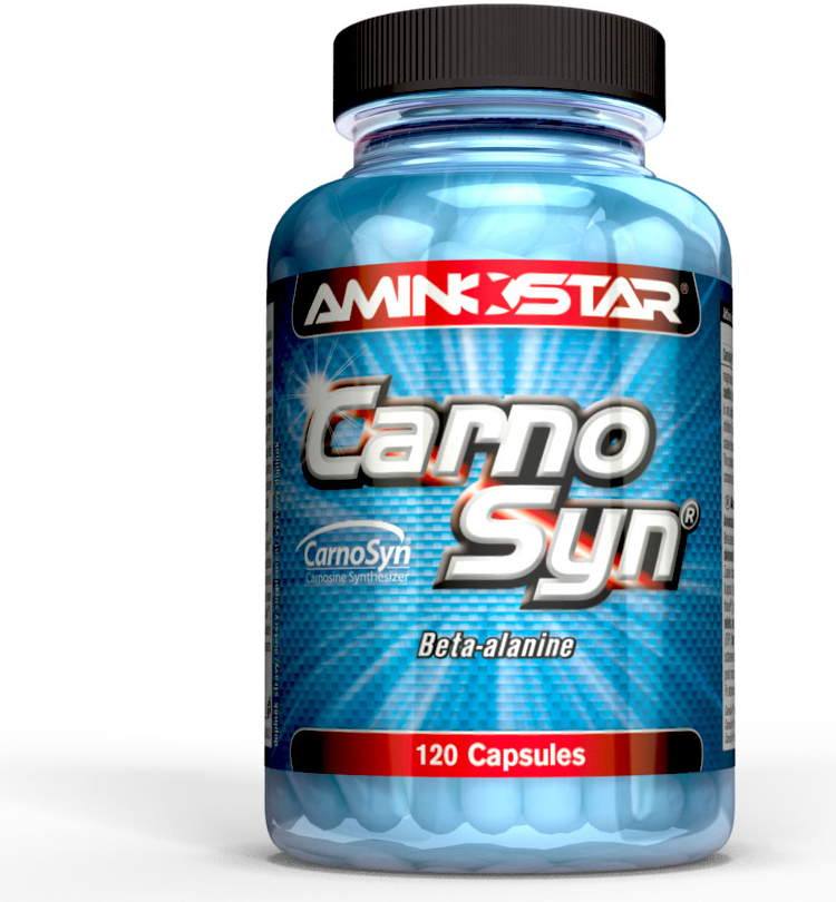 Výsledek obrázku pro Aminostar CarnoSyn Beta-alanine 120 kapslí