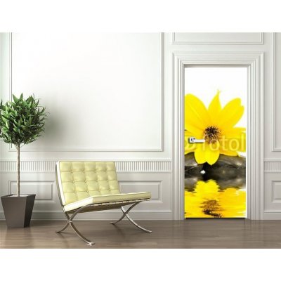WEBLUX 9860114 Samolepka na dveře fólie bellezza interiore 2 alternativa contemplation cosmetics rozměry 90 x 220 cm – Zboží Mobilmania