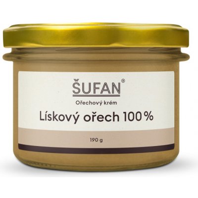 Šufan Lískoořechové máslo 190 g – Zbozi.Blesk.cz