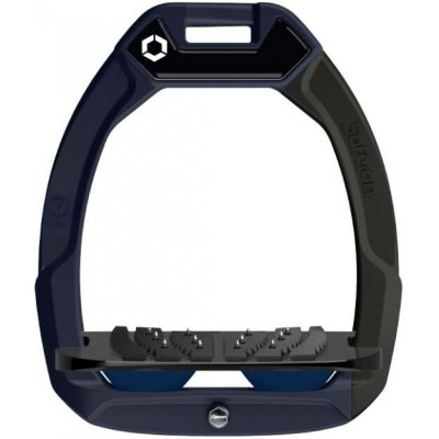 FLEX-ON Bezpečnostní třmeny Safe-On Inclined Ultra Grip navy blue/black/navy blue – Zboží Mobilmania