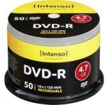Intenso DVD-R 4,7GB 16x, cakebox, 50ks (4101155) – Hledejceny.cz