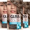 Barva na vlasy Schwarzkopf Gliss Color barva na vlasy chladná popelavá blond 7-16