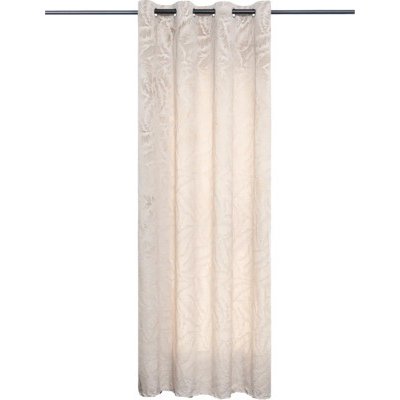 Zatemňovací závěs na očka Petalo capuccino 140x260cm – Zbozi.Blesk.cz