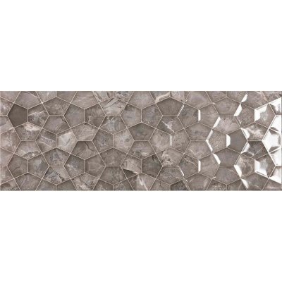 Ecoceramic Ariana 25 x 70 x 0,85 cm šedá lesklá 1,58m²