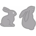 Wiler Vyřezávací šablona Zajíc 2 ks – Zboží Dáma