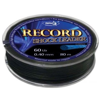 Katran šňůra Shock leaders braided RECORD 60lbs 80m – Sleviste.cz