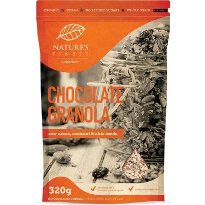 Nutrisslim Chocolate Granola Bio Pražené čokoládové müsli 320 g