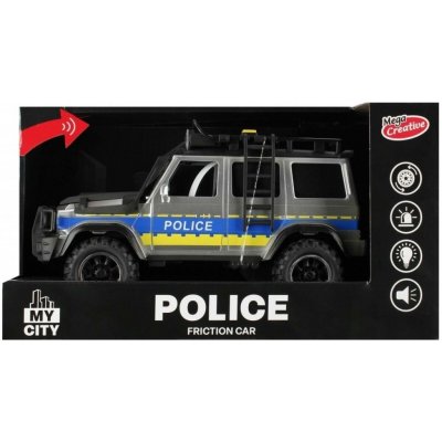 Mega Creative Mega kreativní auto policejní hračka terénní hračka 30x17x14 moje město MC24 – Hledejceny.cz
