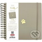 Scrapbook Luxi - 210x210 - lamino - moka – Zboží Dáma