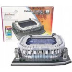 HABARRI 3D Puzzle fotbalový stadion Real Madrid FC - "Santiago Bernabeu", 160 ks – Zbozi.Blesk.cz