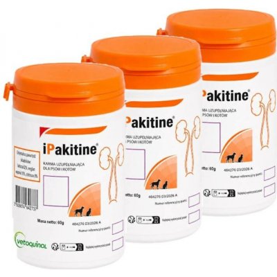 Vetoquinol Ipakitine pro kočky a psy pro zlepšení funkce ledvin 180 g – Hledejceny.cz