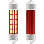 LED žárovky CANBUS 12SMD 4014 41mm White 12V/24V - 1634