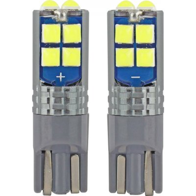W5W CANBUS LED žárovky 10SMD 3030 T10 12V 24V AMIO-02447 – Hledejceny.cz