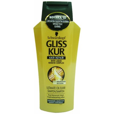 Gliss Kur Hair Repair Ultimate Oil Elixir Shampoo 250 ml – Hledejceny.cz