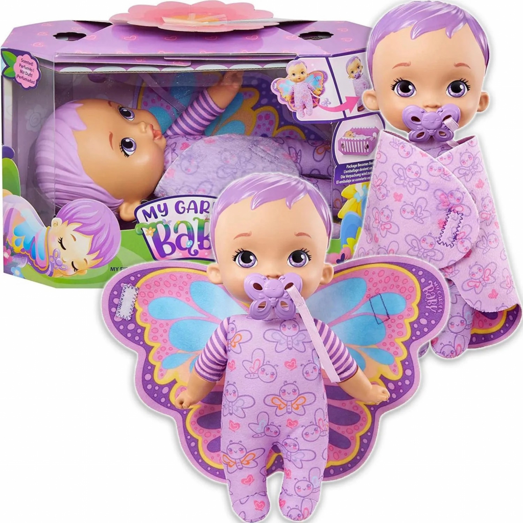 Mattel My Garden Baby Baby Soft Fialová