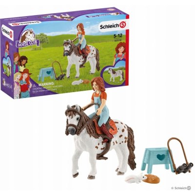 Schleich Kůň s jezdcem Mia a Spotty – Zbozi.Blesk.cz