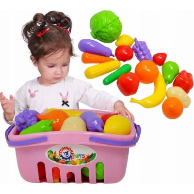 Mikro trading Ovoce a zelenina v plastovém košíku – Zboží Dáma