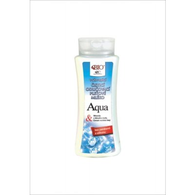 Bione Cosmetics Aqua vyživující čistící odličovací pleťové mléko 255 ml
