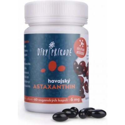Díky Přírodě Havajský astaxanthin 6 mg 60 tablet