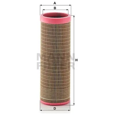 MANN FILTER Vzduchový filtr CF 18 190/2 – Hledejceny.cz